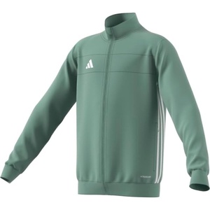 image:imageadidas UnisexKids Tiro Essentials Training JacketSilver GreenWhite