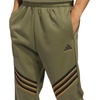 image:imageAdidas Mens Select Foundation Fleece Basketball PantsOlive Strata