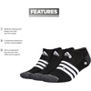 image:imageadidas Cushioned 30 3Pack No ShowBlackOnix GreyWhite3stripe3