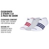 image:imageadidas Cushioned 30 3Pack No ShowWhiteActive MaroonDark Blue3stripe4