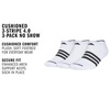 image:imageadidas Cushioned 30 3Pack No ShowWhiteBlack3stripe4