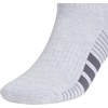 image:imageadidas Cushioned 30 3Pack Quarter SocksCool Light HeatherOnix GreyGrey4