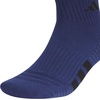 image:imageadidas Cushioned 30 3Pack Quarter SocksDark BlueWhiteCool Light Heather4