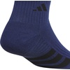 image:imageadidas Cushioned 30 3Pack Quarter SocksDark BlueWhiteCool Light Heather4