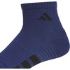 image:imageadidas Cushioned 30 3Pack Quarter SocksDark BlueWhiteCool Light Heather4