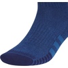 image:imageadidas Cushioned 30 3Pack Quarter SocksDark BlueWhiteDusky Ink Blue3Color