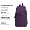 image:imageadidas Essentials 3 Crossbody  Sling Bag with Phone PocketAurora Plum PurpleAurora Black