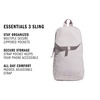 image:imageadidas Essentials 3 Crossbody  Sling Bag with Phone PocketIce PurpleIce Lavender
