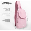 image:imageadidas Essentials 3 Crossbody  Sling Bag with Phone PocketTrue Pink