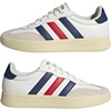 image:imageadidas Mens Barreda Fashion SneakersOff WhiteDark BlueBetter Scarlet