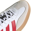 image:imageadidas Mens Barreda Fashion SneakersWhiteBetter ScarletBlack