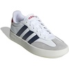 image:imageadidas Mens Barreda Fashion SneakersWhiteShadow NavyBetter Scarlet