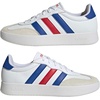 image:imageadidas Mens Barreda Fashion SneakersWhiteTeam Royal BlueBetter Scarlet