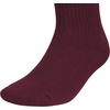 image:imageadidas Mens Cushioned Comfort Crew Socks 3 Pairs Super Soft amp CozyMaroonClear Onix GreyGrey Five2