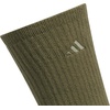 image:imageadidas Mens Cushioned Comfort Crew Socks 3 Pairs Super Soft amp CozyOlive Strata GreenWonder BeigeWonder White