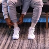 image:imageadidas Mens Cushioned Comfort Crew Socks 3 Pairs Super Soft amp CozyOlive Strata GreenWonder BeigeWonder White
