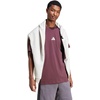 image:imageadidas Mens Essentials 3Stripes Single Jersey TShirtAurora RubyWhite