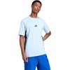 image:imageadidas Mens Essentials 3Stripes Single Jersey TShirtBlueBlack