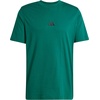 image:imageadidas Mens Essentials 3Stripes Single Jersey TShirtCollegiate GreenBlack
