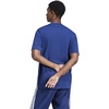 image:imageadidas Mens Essentials 3Stripes Single Jersey TShirtDark BlueWhite