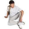 image:imageadidas Mens Essentials 3Stripes Single Jersey TShirtLight Grey Heather