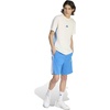 image:imageadidas Mens Essentials 3Stripes Single Jersey TShirtOff WhiteRay Blue
