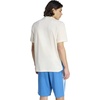 image:imageadidas Mens Essentials 3Stripes Single Jersey TShirtOff WhiteRay Blue