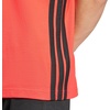 image:imageadidas Mens Essentials 3Stripes Single Jersey TShirtPure RubyBlack