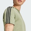 image:imageadidas Mens Essentials 3Stripes Single Jersey TShirtTent Green
