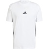 image:imageadidas Mens Essentials 3Stripes Single Jersey TShirtWhiteBlack