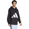image:imageadidas Mens Essentials Big Logo Single Jersey HoodieBlackWhite