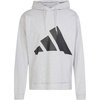 image:imageadidas Mens Essentials Big Logo Single Jersey HoodieLight Grey HeatherBlack