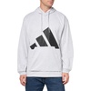 image:imageadidas Mens Essentials Big Logo Single Jersey HoodieLight Grey HeatherBlack