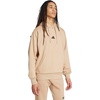 image:imageadidas Mens Essentials Feel Cozy Fleece Hoodie SweatshirtWarm SandstoneBlack