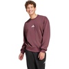 image:imageadidas Mens Essentials FeelCozy Fleece SweatshirtAurora RubyWhite
