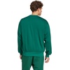 image:imageadidas Mens Essentials FeelCozy Fleece SweatshirtCollegiate GreenBlack