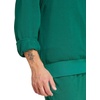 image:imageadidas Mens Essentials FeelCozy Fleece SweatshirtCollegiate GreenBlack