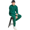 image:imageadidas Mens Essentials FeelCozy Fleece SweatshirtCollegiate GreenBlack