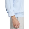image:imageadidas Mens Essentials FeelCozy Fleece SweatshirtGlow BlueBlack
