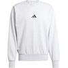 image:imageadidas Mens Essentials FeelCozy Fleece SweatshirtLight Grey HeatherBlack