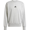 image:imageadidas Mens Essentials FeelCozy Fleece SweatshirtMedium Grey HeatherBlack