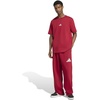 image:imageadidas Mens Essentials Small Logo Single Jersey TShirtMaroonWhite