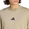 image:imageadidas Mens Essentials Small Logo Single Jersey TShirtWonder CargoBlack