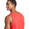 image:imageadidas Mens Essentials Small Logo Single Jersey Tank TopPure RubyBlack