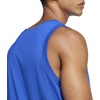 image:imageadidas Mens Essentials Small Logo Single Jersey Tank TopTeam Royal BlueBlack