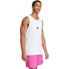 image:imageadidas Mens Essentials Small Logo Single Jersey Tank TopWhiteBlack