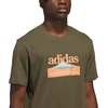 image:imageadidas Mens Sportsman Mountain Graphic TShirtOlive Strata