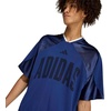 image:imageadidas Mens Stadium Graphic Mesh TShirtDark BlueOff White
