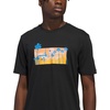 image:imageadidas Mens Summer Sunset Graphic TShirtBlack