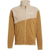 image:imageadidas Mens Terrex Multi FullZip Fleece Hiking JacketBronze StrataCardboard